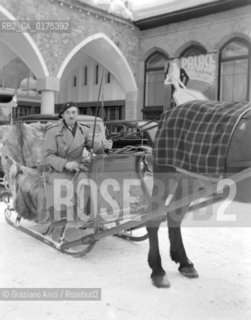 THE PRINCE RENE BORBONE PARMA - SAINT MORITZ - 1948 - © ARCHIVIO Graziano Arici/Rosebud2  / NOBILI / PRINCIPE