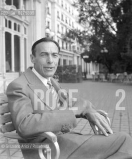 THE PIANIST ALEXANDRE BRAILOWSKI - LAUSANNE - 1947 - © ARCHIVIO Graziano Arici/Rosebud2  / MUSICA / PIANISTA
