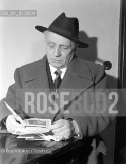 THE CONDUCTOR TULLIO SERAFIN  - VENICE - 1948 - © ARCHIVIO Graziano Arici/Rosebud2  / MUSICA / DIRETTORE D ORCHESTRA