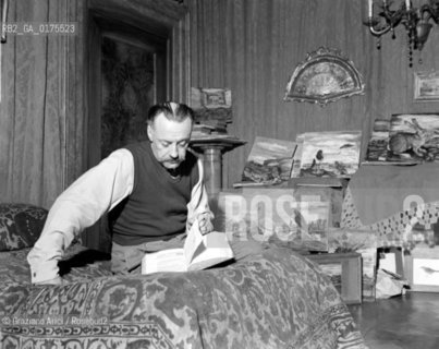 THE PAINTER ZUCCHERI - VENICE - 1949 - © ARCHIVIO Graziano Arici/Rosebud2  / ARTE / PITTORE