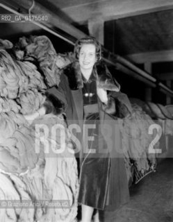 THE STYLIST BIKI - MILAN - 1951 © ARCHIVIO Graziano Arici/Rosebud2  / MODA / STILISTA