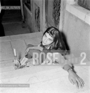 THE COUNTESS MARINA FOSCARI IN VENICE - 1954 - @ ARCHIVIO Graziano Arici/Rosebud2 / NOBILTA / CONTE