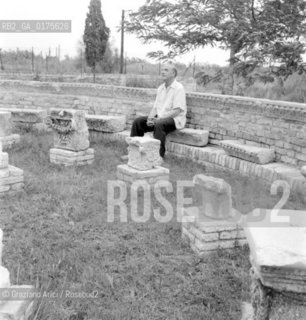 THE CONDUCTOR DIMITRI MITROPOULOS IN TORCELLO ( VENICE ) - 1954 - © ARCHIVIO Graziano Arici/Rosebud2  / MUSICA / MUSICA CLASSICA CONTEMPORANEA / DIRETTORE DORCHESTRA
