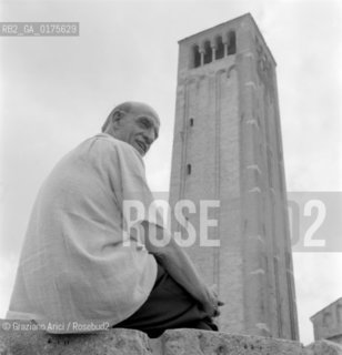 THE CONDUCTOR DIMITRI MITROPOULOS IN TORCELLO ( VENICE ) - 1954 - © ARCHIVIO Graziano Arici/Rosebud2  / MUSICA / MUSICA CLASSICA CONTEMPORANEA / DIRETTORE DORCHESTRA