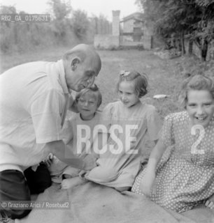 THE CONDUCTOR DIMITRI MITROPOULOS IN TORCELLO ( VENICE ) - 1954 - © ARCHIVIO Graziano Arici/Rosebud2  / MUSICA / MUSICA CLASSICA CONTEMPORANEA / DIRETTORE DORCHESTRA