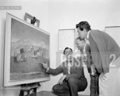 THE PAINTER ANTON ZORAN MUSIC - VENICE  - 1946 - © ARCHIVIO Graziano Arici/Rosebud2  / ARTE / PITTORE