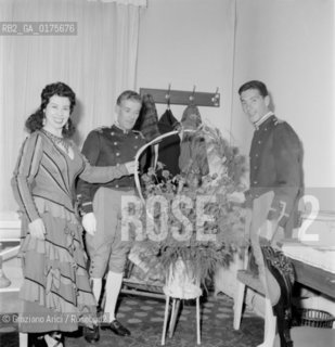 THE OPERA SINGER GIULIETTA SIMIONATO AT LA FENICE THEATRE IN VENICE - 1957 - © ARCHIVIO Graziano Arici/Rosebud2  / MUSICA LIRICA / CANTANTE LIRICO / TEATRO /  LA FORZA DEL DESTINO DI G. VERDI