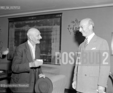 MISTER JAMES D. ZELLERBACH - VENICE- 195? © ARCHIVIO Graziano Arici/Rosebud2  / VARIE