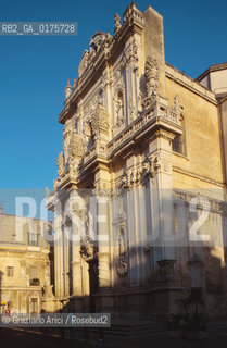 PUGLIA  ,  LECCE  :  CHIESA DEL ROSARIO   - © 2002 Graziano Arici/Rosebud2 / GEO / ARCHITETTURA / BAROCCO