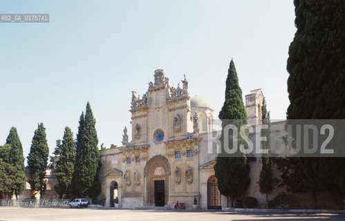 PUGLIA  ,  LECCE  :  CHIESA S.NICCOLO E CATALDO   - © 2002 Graziano Arici/Rosebud2 / GEO / ARCHITETTURA / BAROCCO