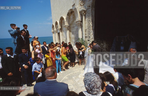 PUGLIA  ,  ( BARI)   ANDRIA  : TRANI - LA CATTEDRALE - © 2002 Graziano Arici/Rosebud2 / GEO / ARCHITETTURA /ROMANICO / MATRIMONIO