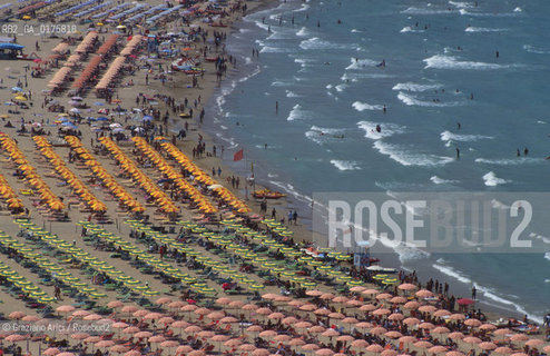 PUGLIA  ,  (FOGGIA)   PESCHICI  : SPIAGGIA   - © 2002 Graziano Arici/Rosebud2 / GEO /