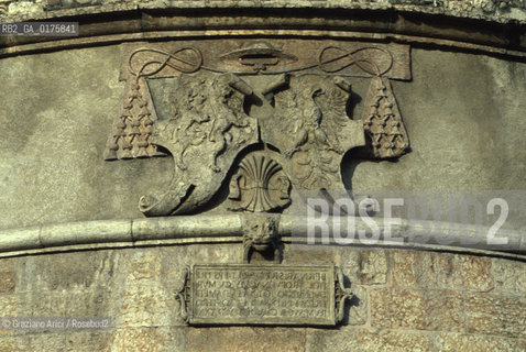 TRENTINO , TRENTO : CASTELLO DEL BUONCONSIGLIO, STEMMA  - © 2002 Graziano Arici/Rosebud2 / GEO /