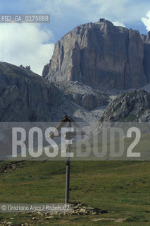 TRENTINO , (TRENTO) : PASSO DI COSTALUNGA - © 2002 Graziano Arici/Rosebud2 / GEO / MONTAGNA