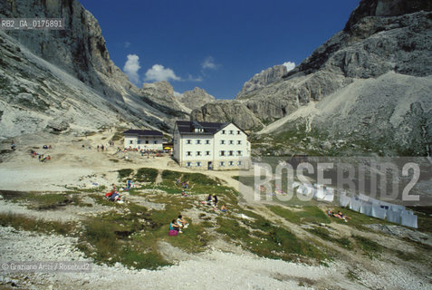 TRENTINO , (TRENTO) : CATINACCIO  - © 2002 Graziano Arici/Rosebud2 / GEO / MONTAGNA