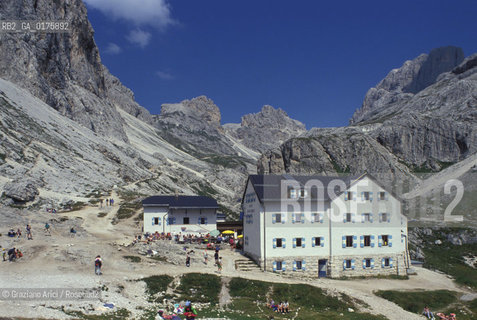 TRENTINO , (TRENTO) : CATINACCIO  - © 2002 Graziano Arici/Rosebud2 / GEO / MONTAGNA