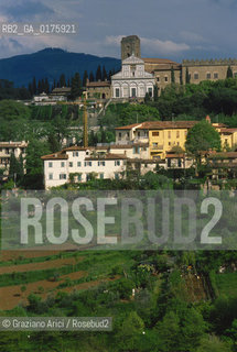TOSCANA , FIRENZE : PANORAMA  SU S.MINIATO  - © 2002 Graziano Arici/Rosebud2 / GEO /