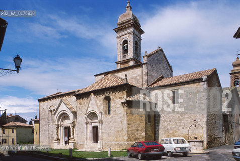 TOSCANA , (SIENA) S.QUIRICO DORCIA - LA COLLEGIATA - © 2002 Graziano Arici/Rosebud2 / GEO / ROMANICO