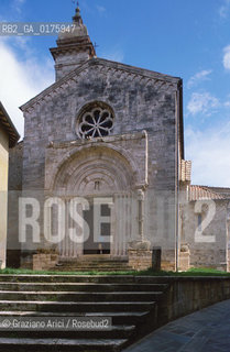 TOSCANA , (SIENA) S.QUIRICO DORCIA - LA COLLEGIATA - © 2002 Graziano Arici/Rosebud2 / GEO / ROMANICO