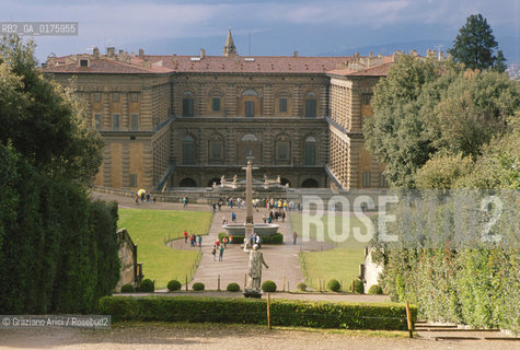 TOSCANA , FIRENZE : PALAZZO PITTI E GIARDINO DI BOBOLI   - © 2002 Graziano Arici/Rosebud2 / GEO /