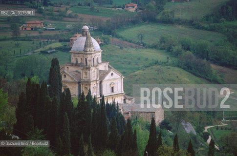 TOSCANA , (SIENA) : MONTEPULCIANO - S.BIAGIO   - © 2002 Graziano Arici/Rosebud2 / GEO