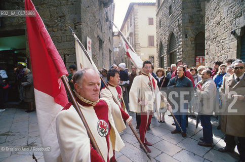 TOSCANA , (PISA) : VOLTERRA - CORTEO STORICO   - © 2002 Graziano Arici/Rosebud2 / GEO