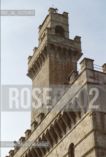 TOSCANA , (SIENA) : MONTEPULCIANO -  PALAZZO COMUNALE   - © 2002 Graziano Arici/Rosebud2 / GEO