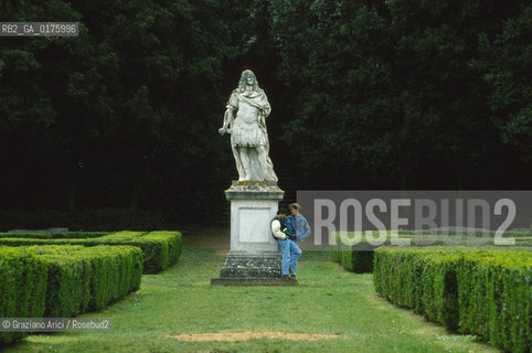 TOSCANA , (SIENA) S.QUIRICO DORCIA - ORTI ( GIARDINI) - © 2002 Graziano Arici/Rosebud2 / GEO