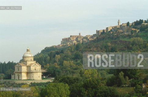 TOSCANA , (SIENA) : MONTEPULCIANO - S.BIAGIO   - © 2002 Graziano Arici/Rosebud2 / GEO