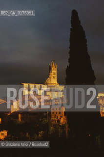 TOSCANA , SIENA : PANORAMA   - © 2002 Graziano Arici/Rosebud2 / GEO