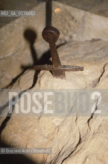 TOSCANA , (SIENA) : ABBAZIA E CHIESA DI S.GALGANO (SPADA NELLA ROCCIA)   - © 2002 Graziano Arici/Rosebud2 / GEO / ROMANICO