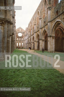 TOSCANA , (SIENA) : ABBAZIA E CHIESA DI S.GALGANO   - © 2002 Graziano Arici/Rosebud2 / GEO / ROMANICO