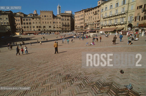 TOSCANA , SIENA : PIAZZA DEL CAMPO   - © 2002 Graziano Arici/Rosebud2 / GEO