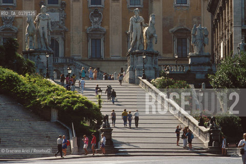 LAZIO, ROMA : CAMPIDOGLIO - © 1995 Graziano Arici/Rosebud2 / GEO /