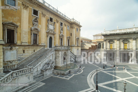 LAZIO, ROMA : CAMPIDOGLIO - PALAZZO SENATORIO - © 1995 Graziano Arici/Rosebud2 / GEO
