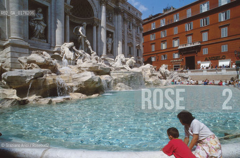 LAZIO, ROMA : FONTANA DI TREVI  - © 1995 Graziano Arici/Rosebud2 / GEO / ,