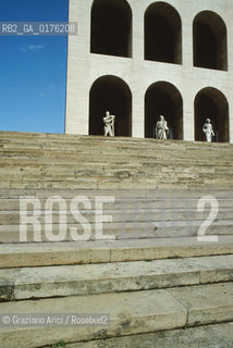 LAZIO, ROMA : PALAZZO DELLEUR  - © 1995 Graziano Arici/Rosebud2 / GEO / ARCHITETTURA