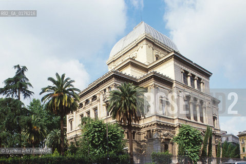 LAZIO, ROMA : SINAGOGA - GHETTO EBRAICO   - © 1995 Graziano Arici/Rosebud2 / GEO / EBREI