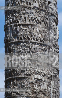 LAZIO, ROMA : COLONNA DI MARCO AURELIO   - © 1995 Graziano Arici/Rosebud2 / GEO /