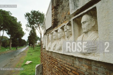 LAZIO, ROMA : VIA APPIA ANTICA     - © 1995 Graziano Arici/Rosebud2 / GEO / ARCHEO