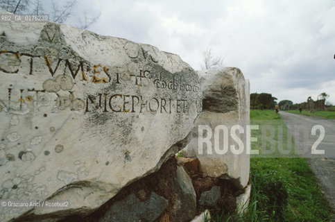 LAZIO, ROMA : VIA APPIA ANTICA     - © 1995 Graziano Arici/Rosebud2 / GEO / ARCHEO