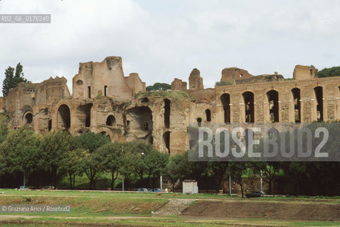 LAZIO, ROMA : CIRCO MASSIMO E DOMUS AUGUSTANA - © 1995 Graziano Arici/Rosebud2 / GEO / ARCHEO