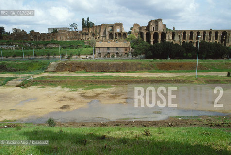 LAZIO, ROMA : CIRCO MASSIMO E DOMUS AUGUSTANA - © 1995 Graziano Arici/Rosebud2 / GEO / ARCHEO