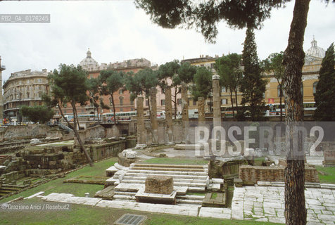 LAZIO, ROMA :LARGO DI TORRE ARGENTINA - AREA SACRA  - © 1995 Graziano Arici/Rosebud2 / GEO / ARCHEO