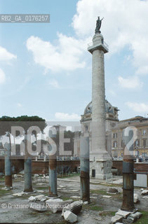 LAZIO, ROMA : COLONNA TRAIANA  - © 1995 Graziano Arici/Rosebud2 / GEO / ARCHEO