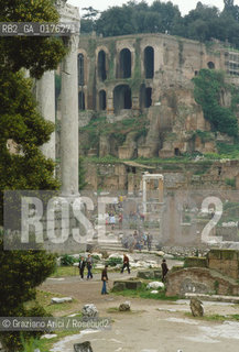 LAZIO, ROMA : FORO ROMANO E PALATINO   - © 1995 Graziano Arici/Rosebud2 / GEO / ARCHEO /