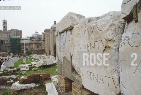 LAZIO, ROMA : FORO ROMANO E PALATINO   - © 1995 Graziano Arici/Rosebud2 / GEO / ARCHEO /