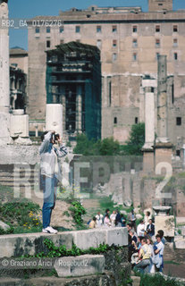 LAZIO, ROMA :FORO ROMANO   - © 1995 Graziano Arici/Rosebud2 / GEO / ARCHEO /
