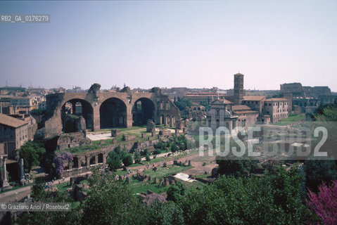 LAZIO, ROMA :BASILICA DI MASSENZIO   - © 1995 Graziano Arici/Rosebud2 / GEO / ARCHEO /