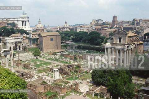 LAZIO, ROMA :  FORO ROMANO   - © 1995 Graziano Arici/Rosebud2 / GEO / ARCHEO /